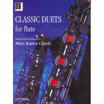 Partitions classique UNIVERSAL EDITION CLASSIC DUETS FOR FLUTE VOL. 1 Flûte traversière