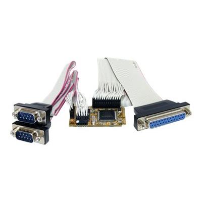 StarTech.com 2s1p Seriële Parallele Combokaart Mini PCI Express voor Geïntegreerde Systemen - parallelle/seriële adapter - 2 poorten