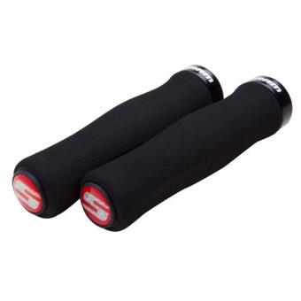 Poignées En Mousse Noires Pour Vélo - Diamètre Intérieur 16mm - Paire Neuve Avec Garantie 2 Ans