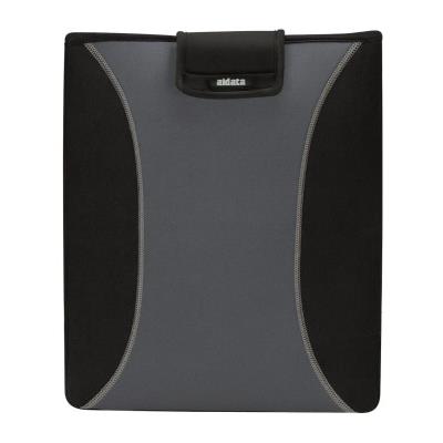 Enveloppe de protection néoprène noir et gris pour notebook 15 à 15,4
