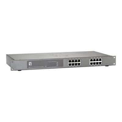 LevelOne FEP-1612 - switch - 16 poorten - rack-uitvoering