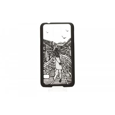 To Phone Case For Samsung S5 G Girl Aotbxtfss5H09Bl (Black)