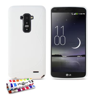 Coque Souple ORIGINALE Ultra Fine Blanc , Le S, Premium de MUZZANO pour LG G FLEX