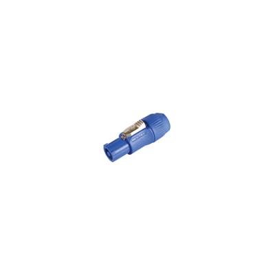 Powercon, - NEUTRIK - 3 broches, bleu, renforce / pour entree secteur