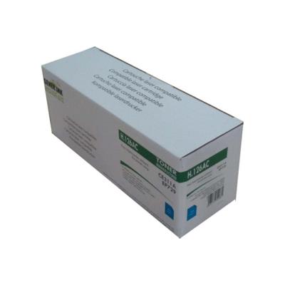 GENERINK H.126AC - cyaan - gereviseerd - tonercartridge (alternatief voor: HP CE311A, Canon EP-729)