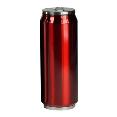 Yoko design canette isotherme 500 ml en inox rouge yoko1297
