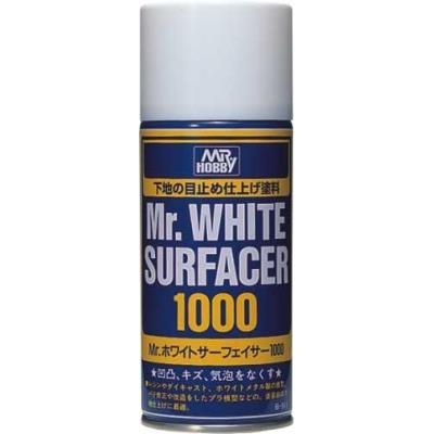 Mr. white surfacer 1000 spray 170ml. gundam hobby mr.hobby b511