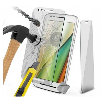 Film de protection vitre verre trempe transparent pour Motorola Moto E3