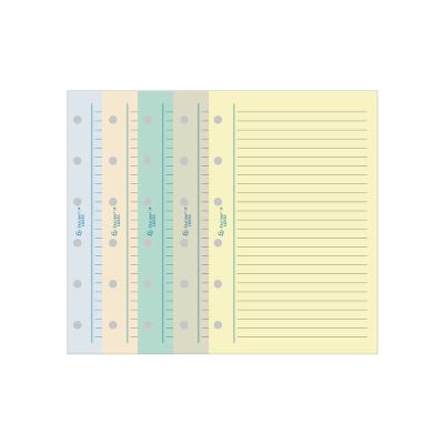 Recharge Organiseur Exatime 21 travers - couleurs  assorties 32 feuillets