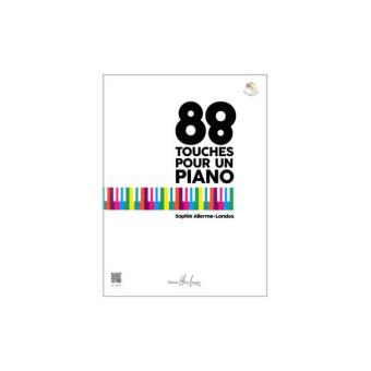 Méthodes Et Pédagogie Lemoine Allerme Sophie - 88 Touches Pour Un Piano  Piano - grand format - Achat Livre