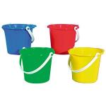 Seau Garnis Château Fort Ecoiffier 18,5 Cm - Jeux De Plage Dès 18 Mois - Fabriqué En France