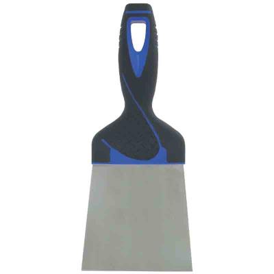 Outibat - Couteau à enduire inox - manche bi-matière 14 cm