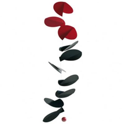 Mobile Turning Leaves Noir et rouge