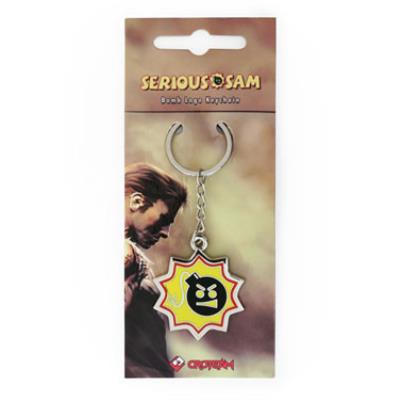 Serious Sam porte-clés métal Bomb Logo