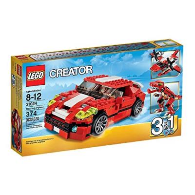 Lego creator - 31024 - jeu de construction - le bolide rouge État correct - Lego reconditionné disponible sur Fnac