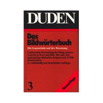 Duden Bildwoerterbuch, Der Duden: Vol 3 - 1