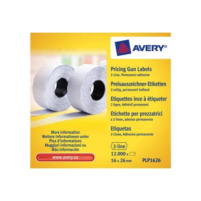 Avery PLP1626 - prijslabels - 12000 etiket(ten)