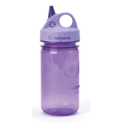 Bouteille tritan grip-n-gulp sans bpa bouteille deau violet violet 0,35 l