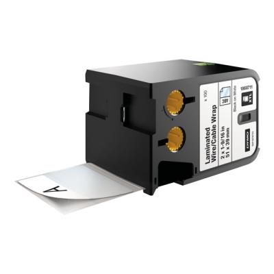 DYMO XTL - permanente zelfklevende vinyl tape - 100 etiket(ten)