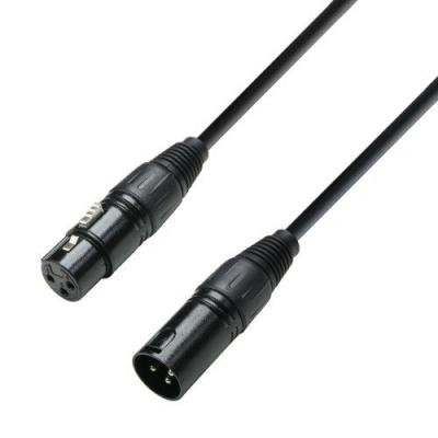 Adam Hall 3 Star Câble Microphone Dmx Xlr Mâle Vers Femelle Xlr Mâle Longueur 30 M
