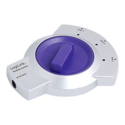 LogiLink Toslink switch - audioschakelaar - desktop