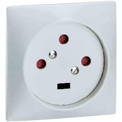 LEGRAND - Socle de prise à encastrer - 20 A - 3P+T - 80x80 mm - Connexion à vis - Image 3
