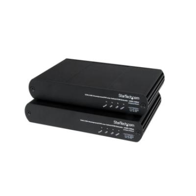 StarTech.com USB DVI over Cat 5e / Cat 6 KVM-console-extender met 1920x1200 niet-gecomprimeerde video - 100 m - KVM / USB uitbreider