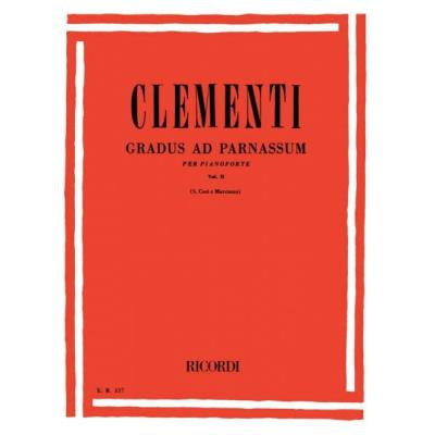 Partitions classique RICORDI CLEMENTI M. - GRADUS AD PARNASSUM VOL II - PIANO Piano