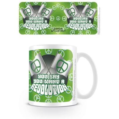 LENNON & MCCARTNEY - Revolution Flags - Mug 315ml
