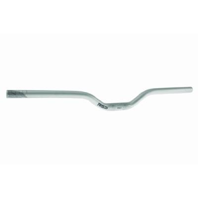 Rsp riser cintre de vélo et poignées de guidon argent argent 2.54 x 68 cm