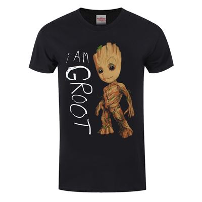 Les Gardiens de la Galaxie Vol. 2 T-Shirt I Am Groot Scribbles (M)