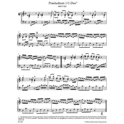 le petit livre de clavecin J.-S Bach Partition 