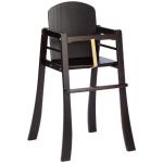 Chaise haute Mucki wengé