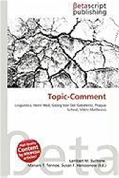 Topic-Comment