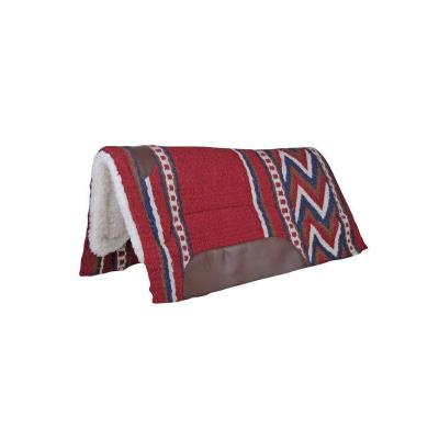 Pad western -Classic Plus- Rouge foncé Standard