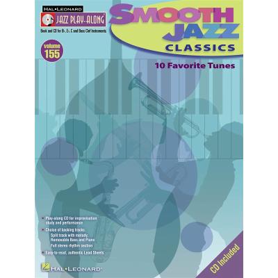 Jazz Play-Along Vol.155 Smooth Jazz Classics + Cd