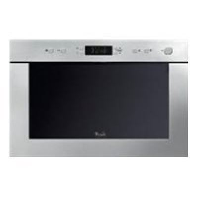 Whirlpool AMW 497 IX - magnetron met grill - ingebouwd - roestvrij staal