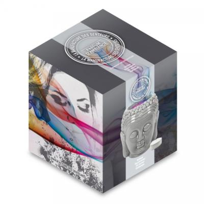Brûleur bouddha gris