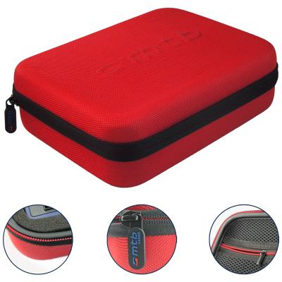 Mallette/Pochette/Étui pour Qumox SJ4000 SJ5000 SJ6000 / SJCAM / EKOO / DBPower EX4000 EX5000 / Acme VR01 VR02 VR03 - Rouge