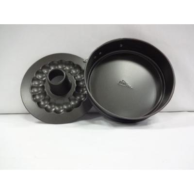 patisse 2904 moule à manquécharnière antiadhésif double fond acier revêtu gris anthracite 16 cm