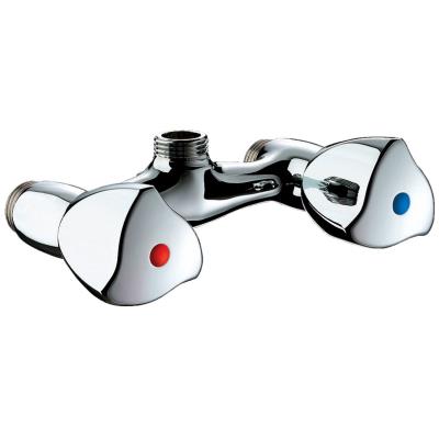 Generique Mélangeur Douche Mural Entraxe 80 Delabie M15x21 Chromé - Image 3