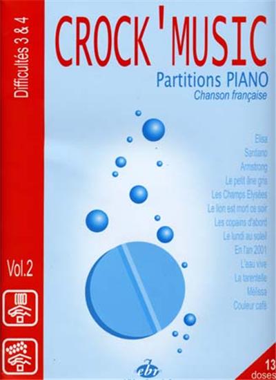 CROCK'MUSIC VOL.2 PIANO /PAROLES