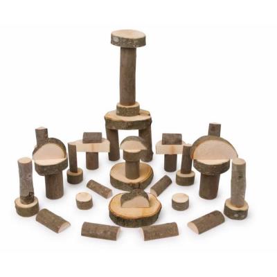 Jeu de construction en bois artisanal Franck