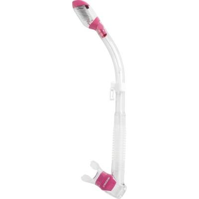 Cressi sub s.p.a. dry tuba clear pink