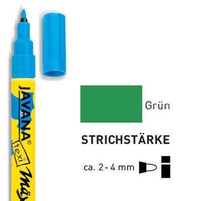 C.kreul textilmarker javana texi m?x medium, gr?n 90766