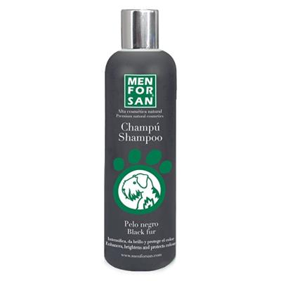 Menforsan Shampooing Intensifiant pour Chien Noir 300 ml