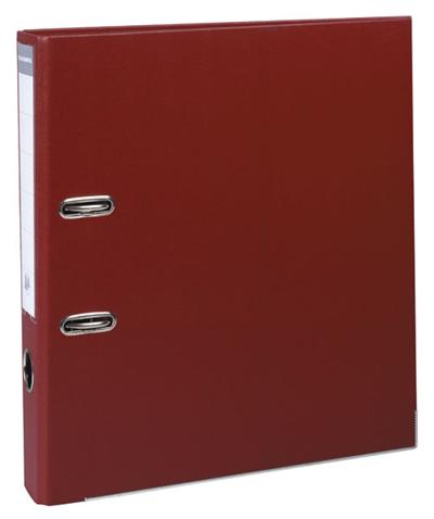 Classeur Exacompta à levier 32x29cm PVC Dos 70mm Marron