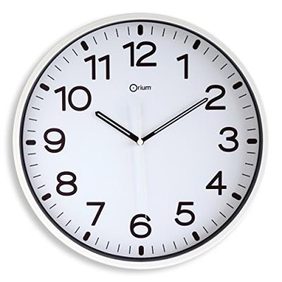Orium 11682 Horloge Silencieuse Blanc Diamètre 30 cm