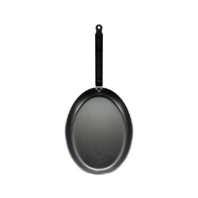 DE BUYER INDUSTRIES 8181.40 POÊLE OVALE CHOC ALUMINIUM ANTI-ADHÉSIF 40 CM