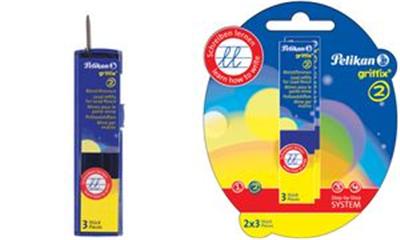 Mines de crayon Pelikan GRIFFIX recharges 3 pcs 2 mm HB - vue 9